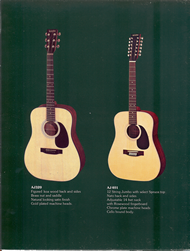 Mann Guitars 80s Catalog Page 7