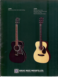 Mann Guitars 80s Catalog Page 3