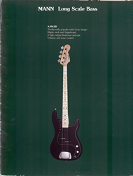 Mann Guitars 80s Catalog Page 11