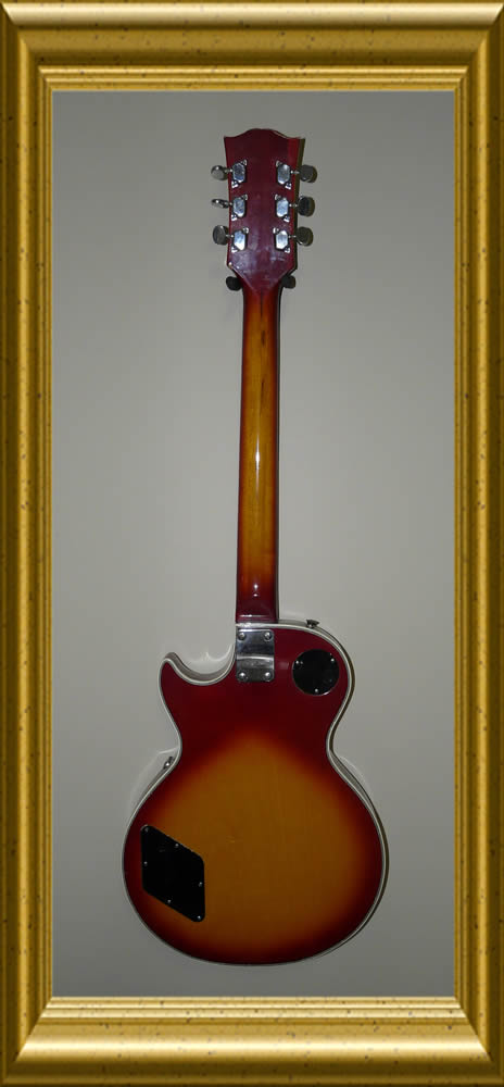 Mann Guitar LP Custom Back