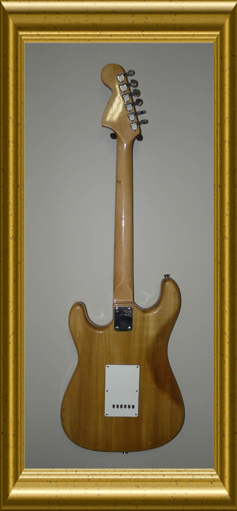Mann Guitar Stratocaster Back